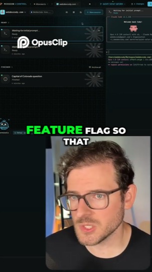 Opening frame of the AI 1 clip